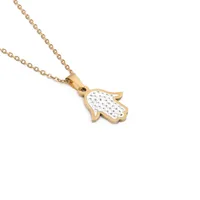 Fashion Stainless Steel Necklace Wholesale sku image 1