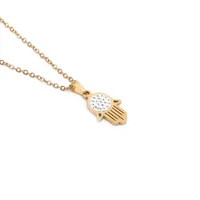 Fashion Stainless Steel Necklace Wholesale sku image 2