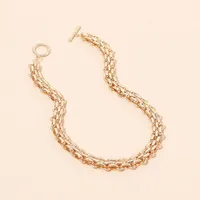 Hip Hop Style Vintage Alliage Couleur Unie Femmes Ensemble De Bijoux main image 3