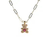 Fashion Copper Necklace Wholesale sku image 1