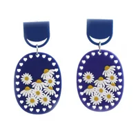 Foot Fashion Arylic No Inlaid Earrings sku image 2