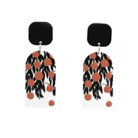 Foot Fashion Arylic No Inlaid Earrings sku image 16