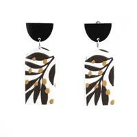 Foot Fashion Arylic No Inlaid Earrings sku image 5