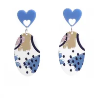 Foot Fashion Arylic No Inlaid Earrings sku image 7
