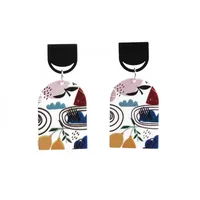 Foot Fashion Arylic No Inlaid Earrings sku image 17