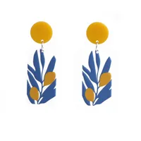 Foot Fashion Arylic No Inlaid Earrings sku image 4