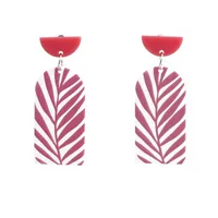 Foot Fashion Arylic No Inlaid Earrings sku image 1