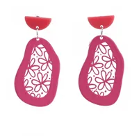Foot Fashion Arylic No Inlaid Earrings sku image 6