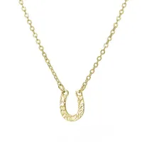 U Shape 304 Stainless Steel Necklace Wholesale sku image 2