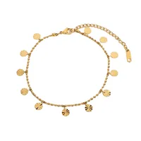 Simple Style 304 Stainless Steel Anklet In Bulk main image 3