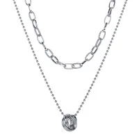 Geometric Fashion Alloy Pendant Necklace Wholesale main image 1