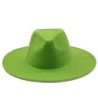 Retro Brim Big Brim Autumn And Winter Wool Top Hat sku image 6
