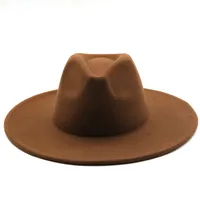 Retro Brim Big Brim Autumn And Winter Wool Top Hat sku image 21