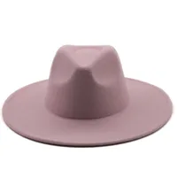 Retro Brim Big Brim Autumn And Winter Wool Top Hat sku image 23
