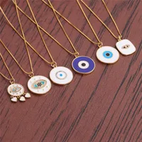 Devil'S Eye Fashion Copper Necklace Wholesale main image 1