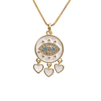 Devil'S Eye Fashion Copper Necklace Wholesale sku image 1