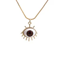 Devil'S Eye Fashion Copper Necklace Wholesale sku image 4