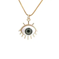 Devil'S Eye Fashion Copper Necklace Wholesale sku image 3