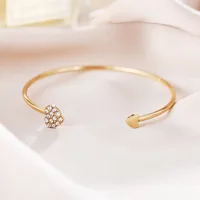Heart Streetwear Rhinestones Alloy Wholesale main image 2