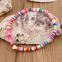 Bohemian Style Colored Soft  Heart Bracelet Wholesale main image 4