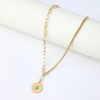 Geometric Simple Style Stainless Steel Necklace Wholesale main image 1
