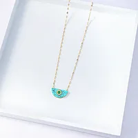 Geometric Fashion Stainless Steel Necklace Wholesale main image 3