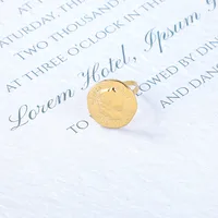 Moda Acero Inoxidable Retrato Sin Incrustaciones Mujeres main image 3