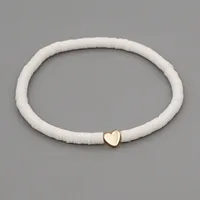 Bohemian Style Colored Soft  Heart Bracelet Wholesale sku image 1