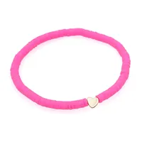 Bohemian Style Colored Soft  Heart Bracelet Wholesale sku image 7