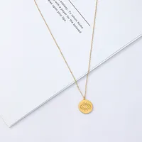 Animal Ethnic Style Titanium Steel Pendant Necklace Wholesale main image 2