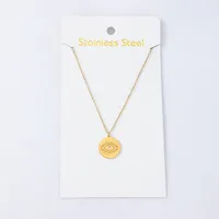 Animal Ethnic Style Titanium Steel Pendant Necklace Wholesale main image 4