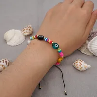 Geometric Ethnic Style No Inlaid Soft Clay Bracelets Wholesale main image 3