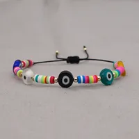 Geometric Ethnic Style No Inlaid Soft Clay Bracelets Wholesale main image 4