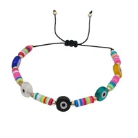 Geometric Ethnic Style No Inlaid Soft Clay Bracelets Wholesale sku image 1