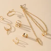 Fashion Alloy No Inlaid Plating Earrings main image 2