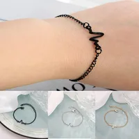 Wholesale Jewelry Simple Lightning Wave Bracelet Doublewinwholesale main image 1