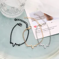 Wholesale Jewelry Simple Lightning Wave Bracelet Doublewinwholesale main image 2