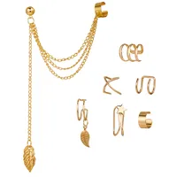 Fashion Alloy No Inlaid Plating Earrings sku image 1