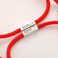 Heart Simple Style No Inlaid Alloy Bracelets Wholesale main image 3