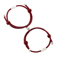 Heart Simple Style No Inlaid Alloy Bracelets Wholesale main image 5