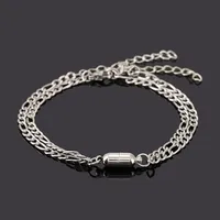Geometric Simple Style Titanium Steel No Inlaid Bracelets In Bulk main image 3