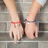 Heart Simple Style No Inlaid Pu Leather Bracelets Wholesale main image 2