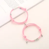 Heart Simple Style No Inlaid Alloy Bracelets Wholesale sku image 3