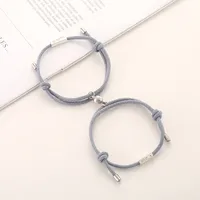 Heart Simple Style No Inlaid Alloy Bracelets Wholesale sku image 4