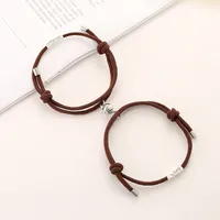Heart Simple Style No Inlaid Alloy Bracelets Wholesale sku image 7