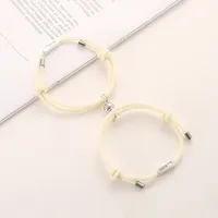 Heart Simple Style No Inlaid Alloy Bracelets Wholesale sku image 8