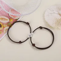 Geometric Simple Style No Inlaid Alloy Bracelets Wholesale sku image 5