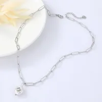 Geometric Simple Style 304 Stainless Steel Pendant Necklace Wholesale main image 4