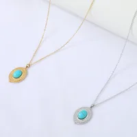Geometric Fashion 304 Stainless Steel Pendant Necklace Wholesale main image 2