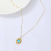 Geometric Fashion 304 Stainless Steel Pendant Necklace Wholesale main image 4